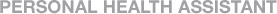 Personal health assistant